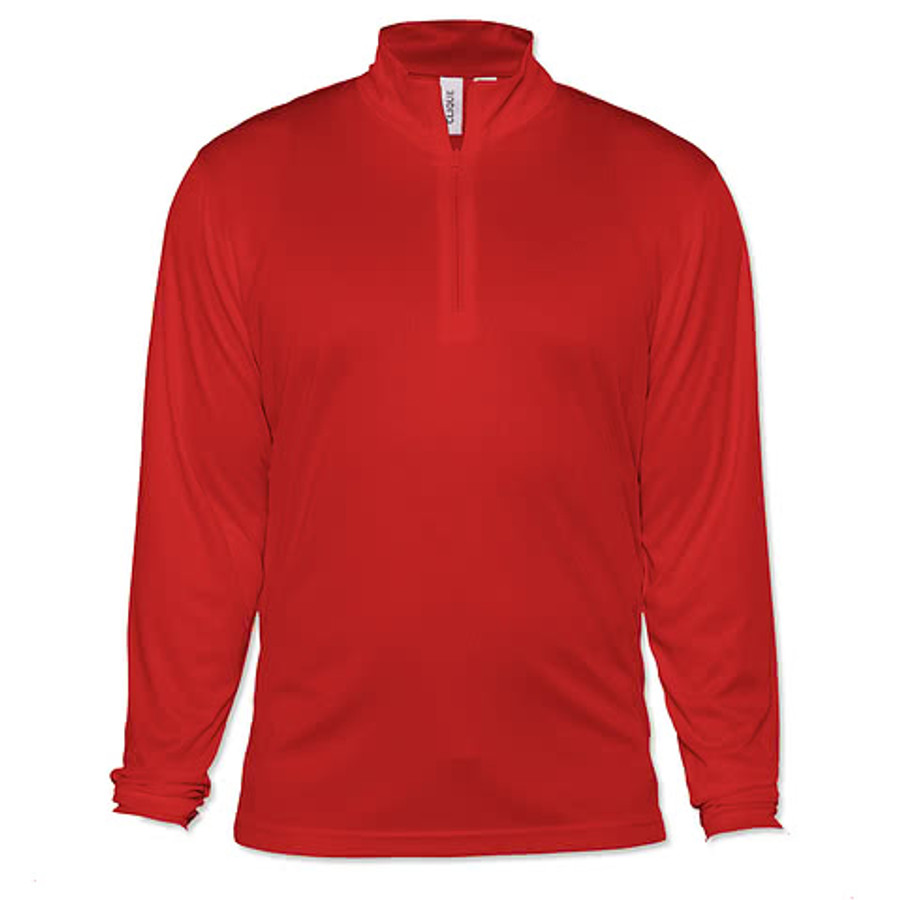 Clique by Cutter & Buck Spin Eco Half Zip Performance Shirt