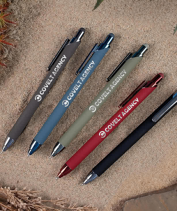 Laser Engraved Mojave Comfort Stylus Pen (black ink)
