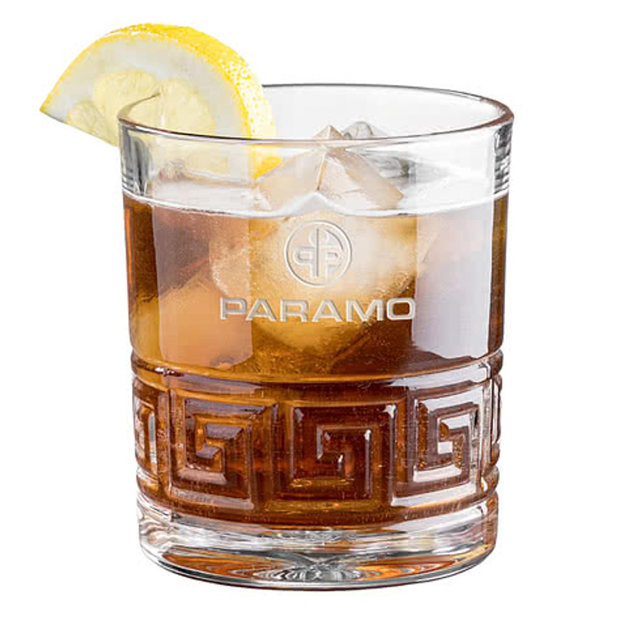 Laser Etched 13 oz. Libretto Double Old Fashioned Glass in Clear