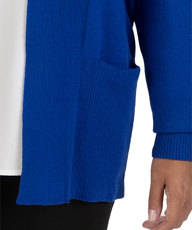 Edwards Women's Shirttail Open Shawl Cardigan