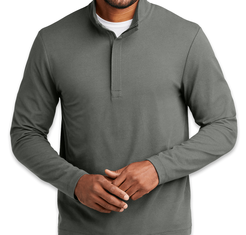Port Authority Fairway Stretch Quarter Zip Sweatshirt-default