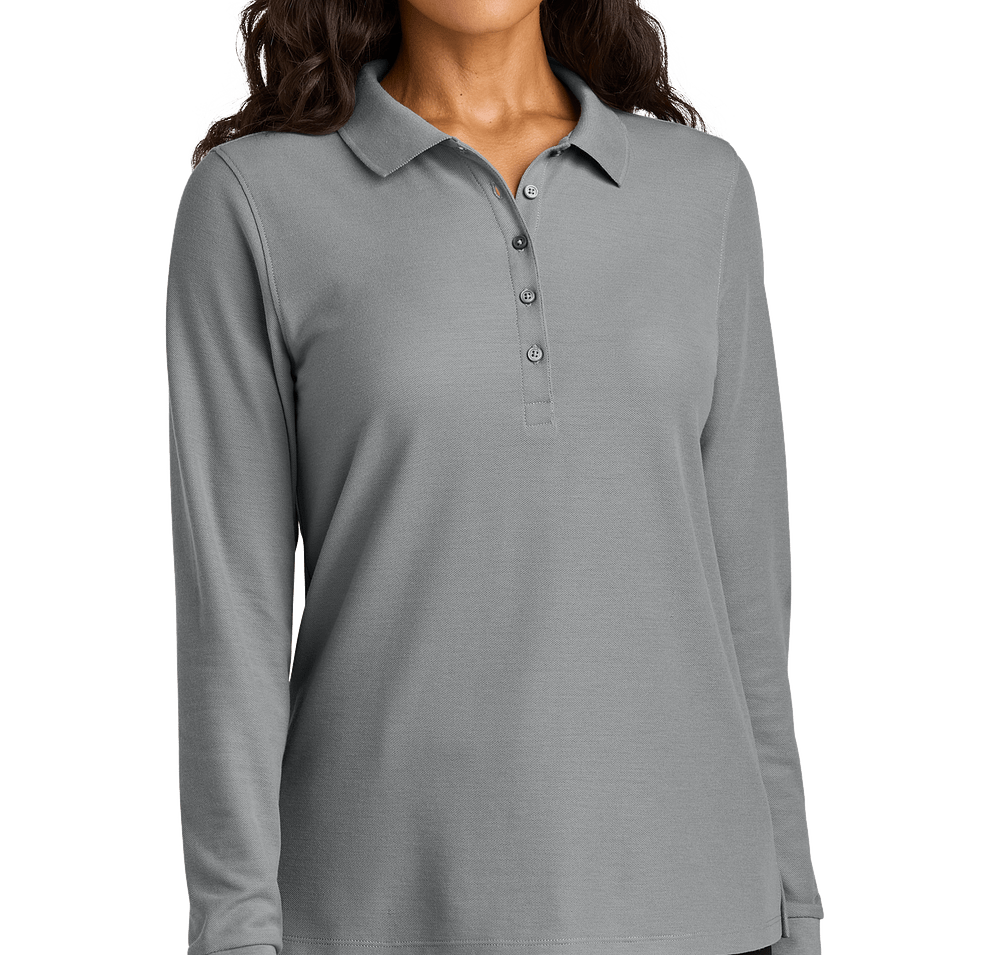 Port Authority Women's Wearever UV Long Sleeve Performance Pique Polo-default