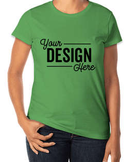 Anvil Women's Jersey T-shirt - Color: Green Apple