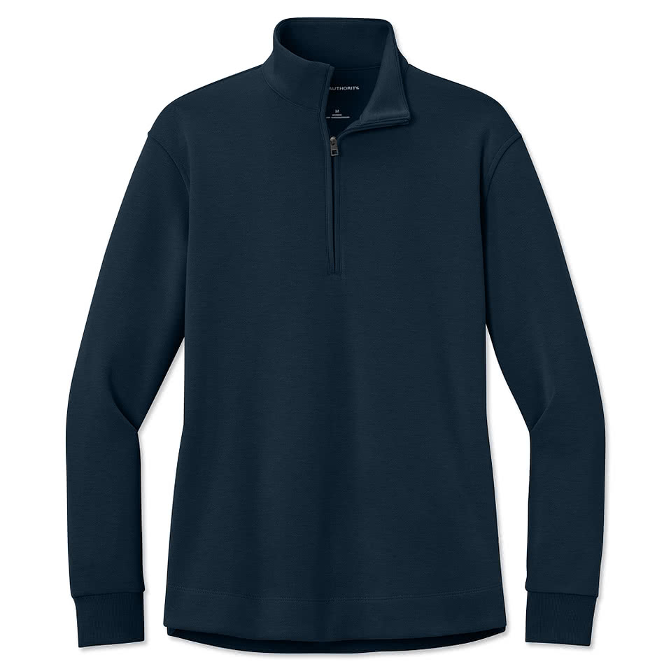 Port Authority Women's Wearever Double Pique Quarter Zip Sweatshirt
