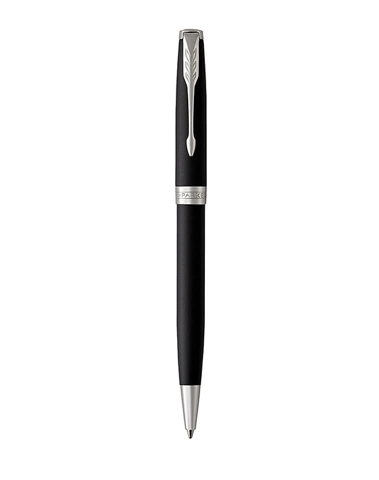 Parker Sonnet Matte Finish Ballpoint Pen (black ink)
