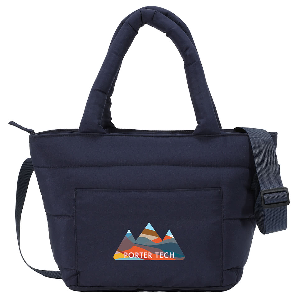 Puffer Recycled 9 Can Cooler Tote Bag
