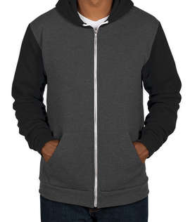 American Apparel Flex Fleece Zip Hoodie