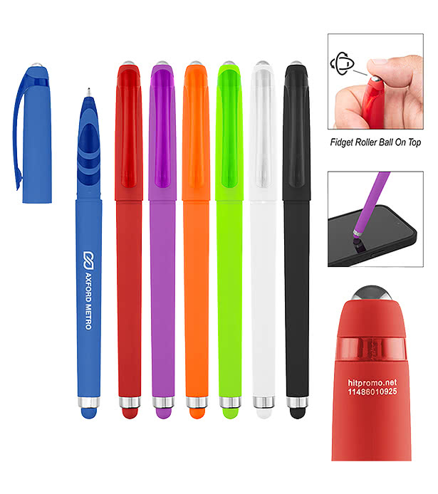 Callahan Recycled Gel Stylus Pen (black ink)