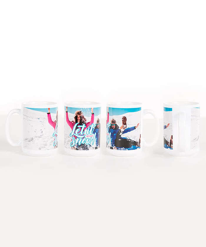Full Color 15 oz. Ceramic Photo Mug