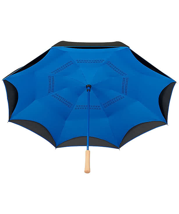 48" Arc Manual Inversion Recycled Umbrella