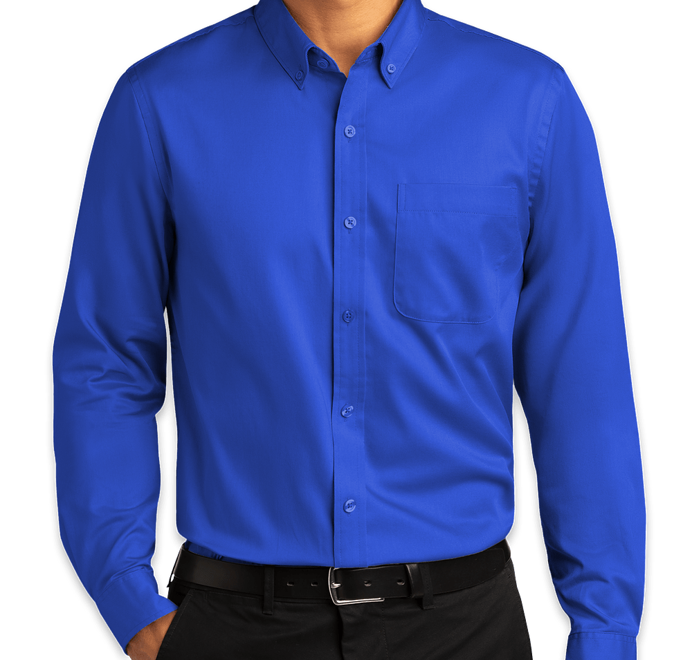 Port Authority SuperPro React Dress Shirt - Embroidered-default
