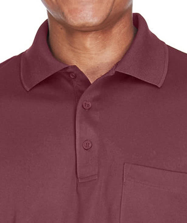 Core 365 Origin Performance Pique Pocket Polo - Embroidered