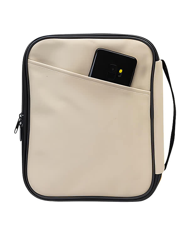 Hudson Recycled Leatherette Tech Organizer