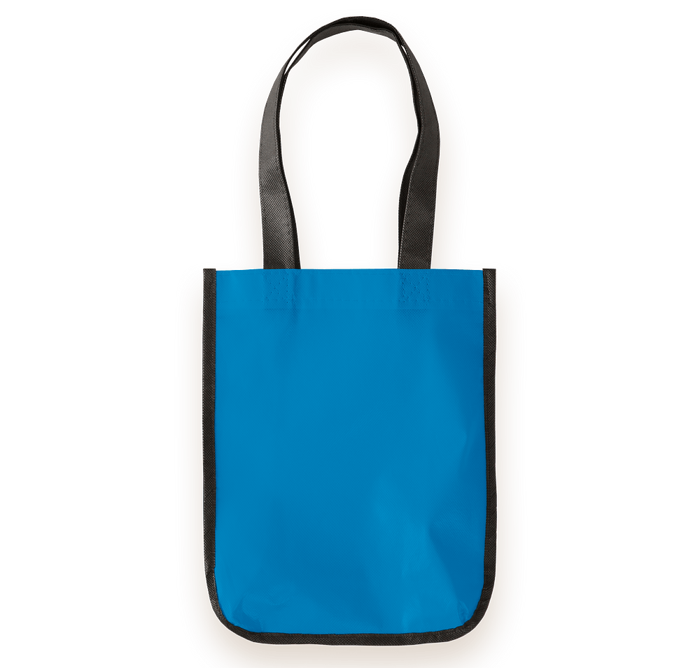Small Laminated Shopper Tote Bag-default