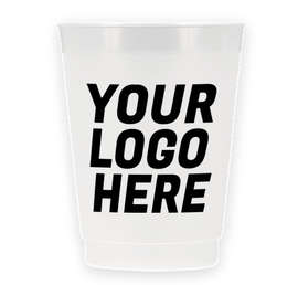 10 oz. Frosted Plastic Stadium Cup