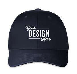 Pacific Headwear Cotton Blend Adjustable Hat - Color: Navy