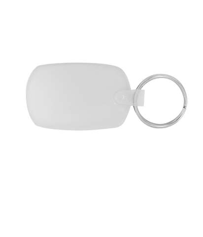 Standard Shape PVC Keychain - Clear