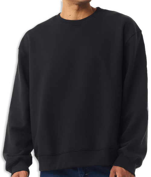 Bella + Canvas Heavyweight Crewneck Sweatshirt in Vintage Black