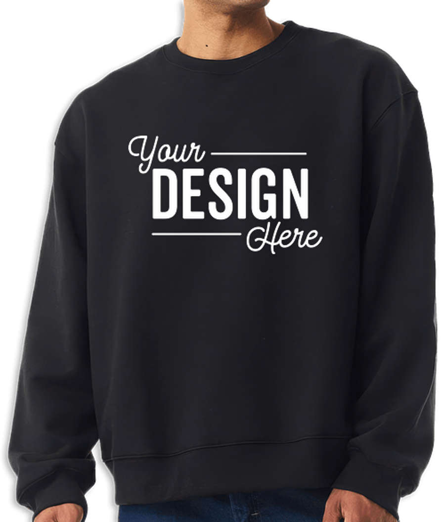 Bella + Canvas Heavyweight Crewneck Sweatshirt in Vintage Black