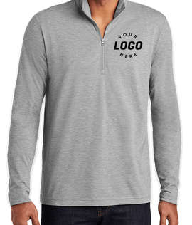 Sport-Tek Tri-Blend Quarter Zip Performance Shirt