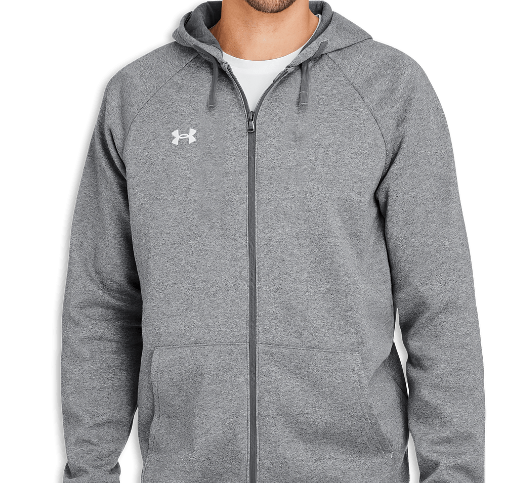 Under Armour Rival Fleece Zip Hoodie-default