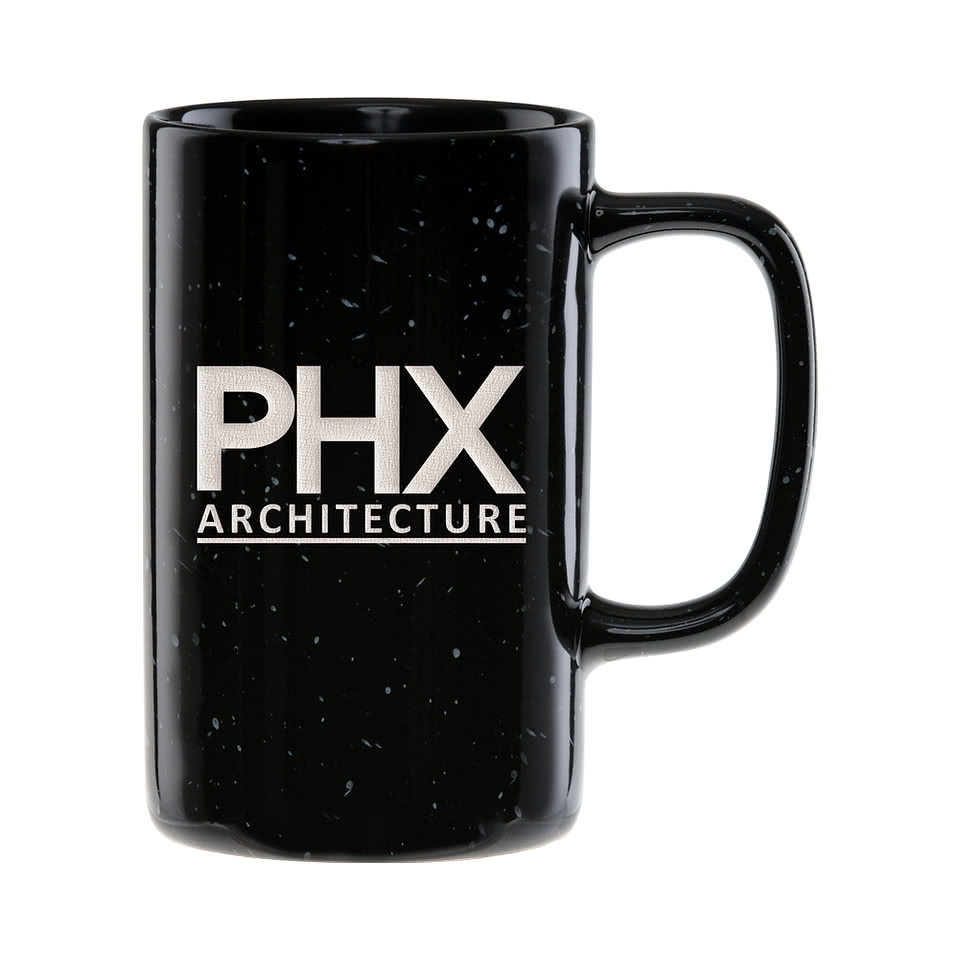 Laser Engraved 18 oz. Ceramic Tall Camper Mug