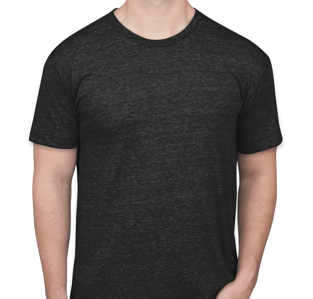 American Apparel Tri-Blend Crewneck Track T-shirt -default