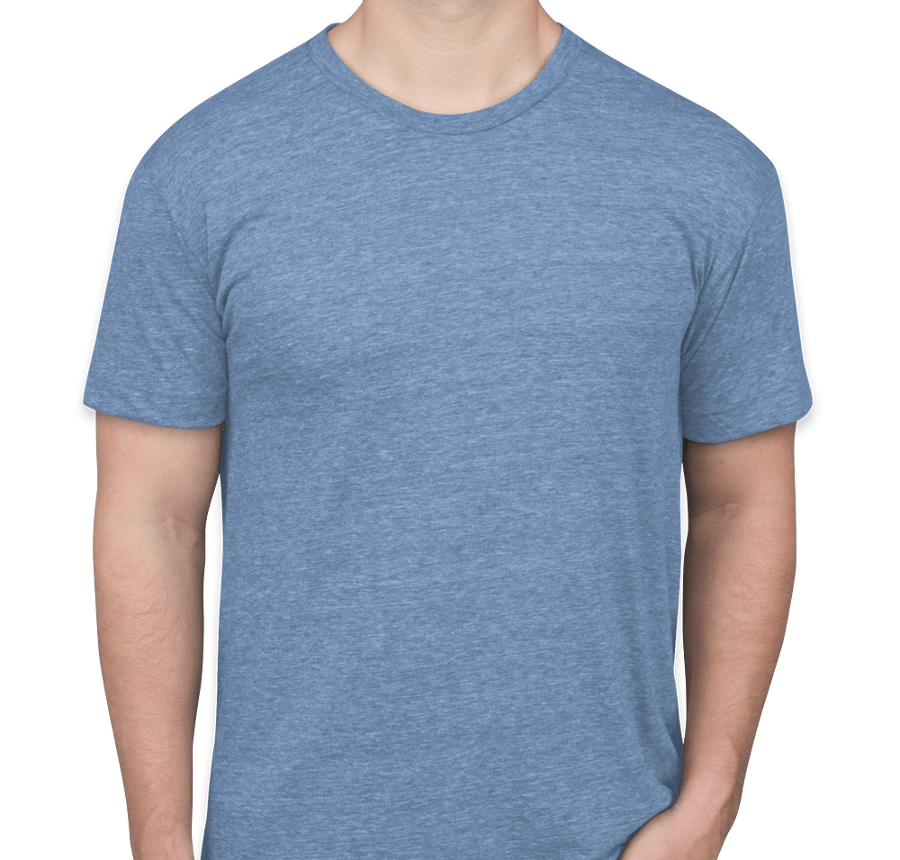 American Apparel Tri-Blend Crewneck Track T-shirt -default