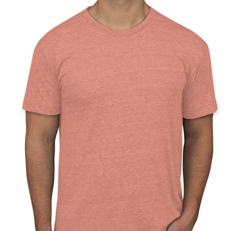 American Apparel Tri-Blend Crewneck Track T-shirt -default