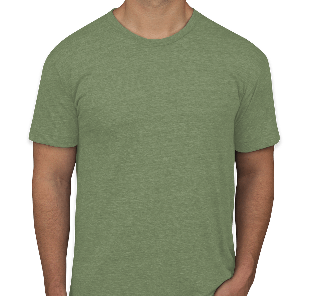 American Apparel Tri-Blend Crewneck Track T-shirt -default