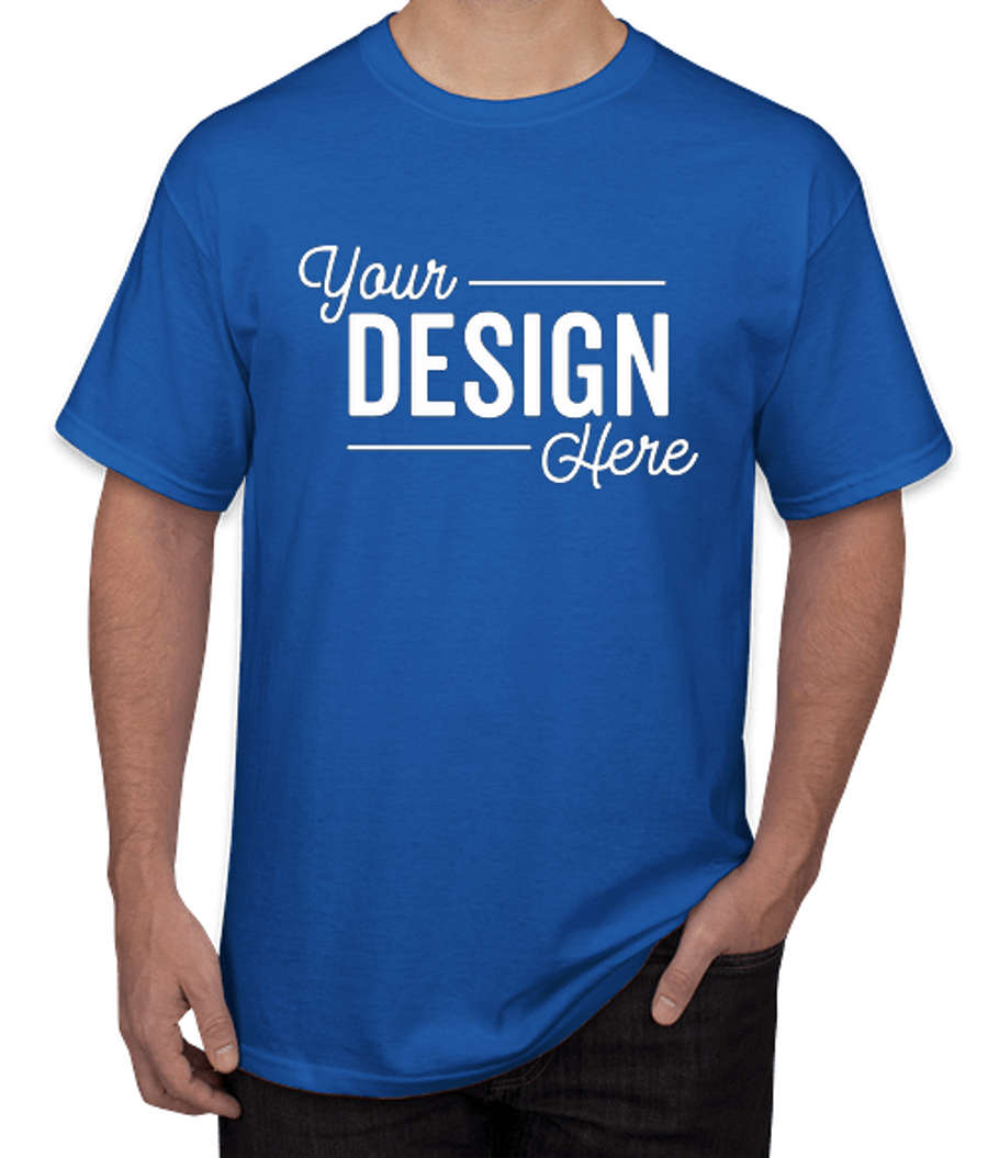 Port & Company Core Cotton T-shirt in Royal