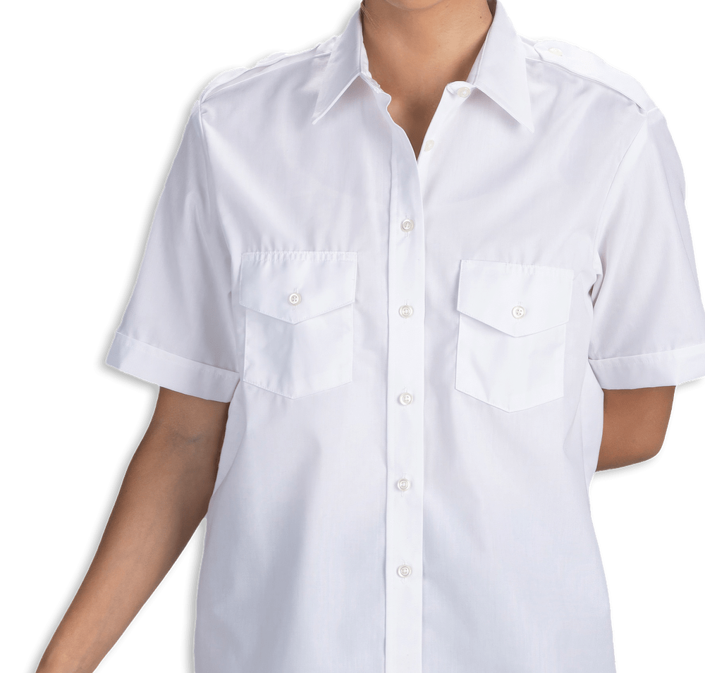 Edwards Women's Navigator Poplin Short Sleeve Work Shirt-default