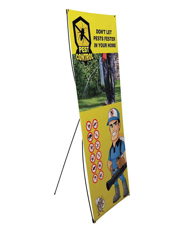 Full Color 33.5" x 80" Tri-X Banner Kit