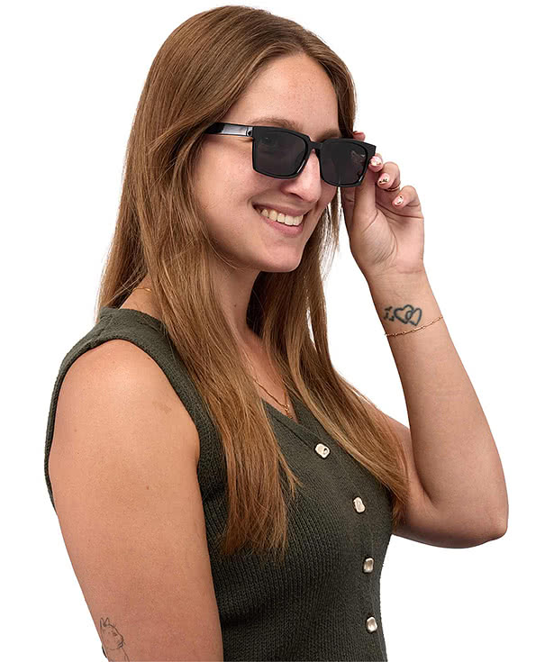 Ashley Recycled Square Sunglasses