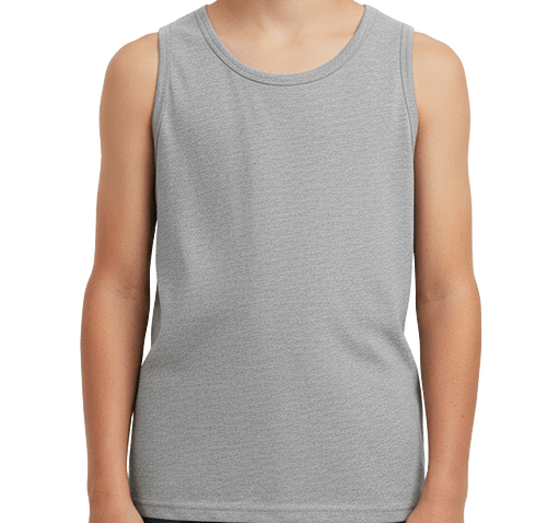 Bella + Canvas Heather Jersey Blend Tank in Athletic Heather