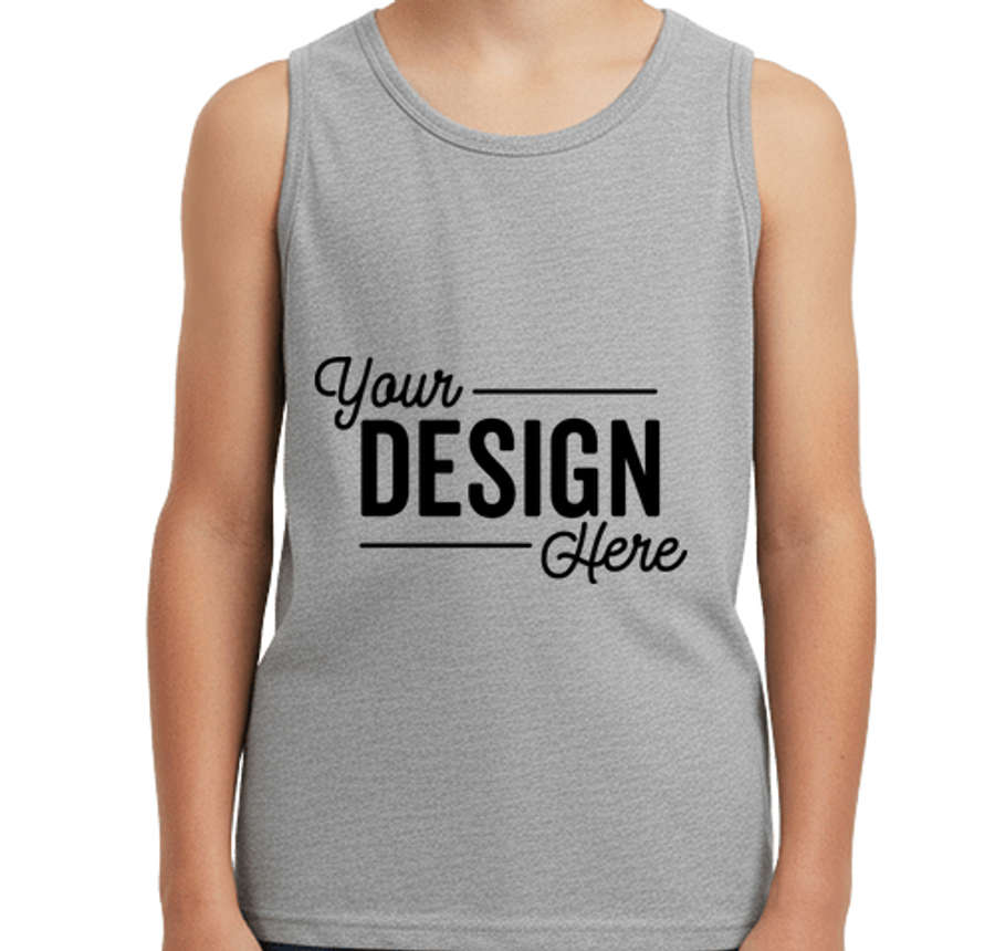 Bella + Canvas Heather Jersey Blend Tank in Athletic Heather