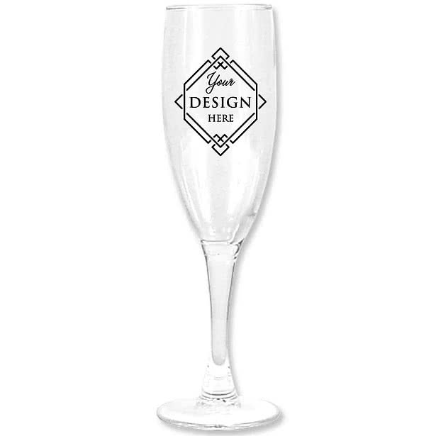 5.75 oz. Champagne Flute Glass