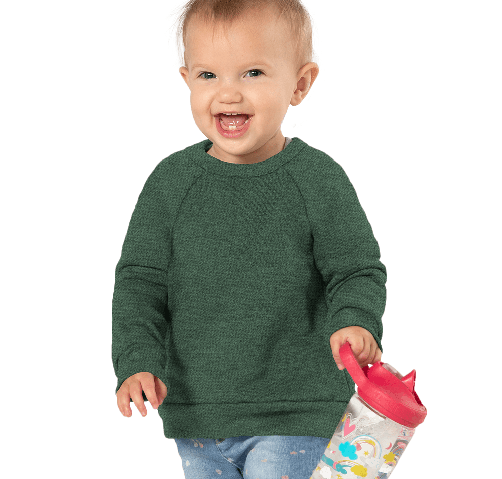 Bella + Canvas Toddler Sponge Fleece Crewneck Sweatshirt-default