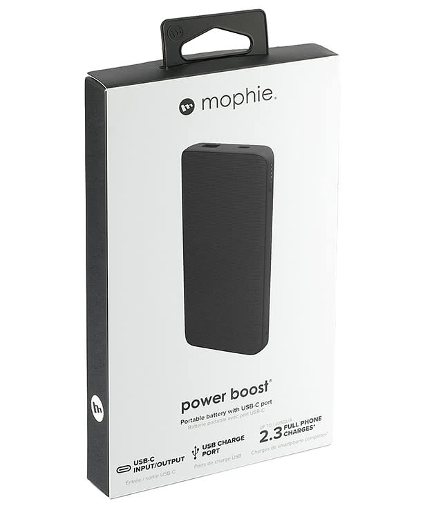 Full Color mophie Power Boost 10,000 mAh Portable Power Bank