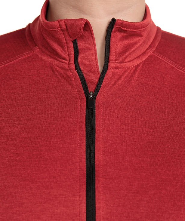 Reebok Women's Crossover Quarter Zip Performance Shirt