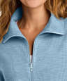 Tommy Bahama Women's Tobago Bay Slub Full Zip Sweatshirt