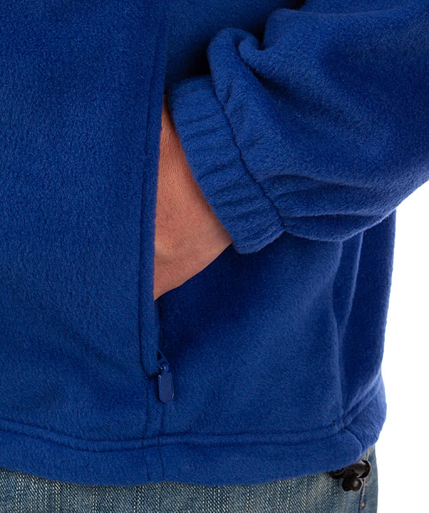 Harriton Tall Full Zip Fleece Jacket - Embroidered