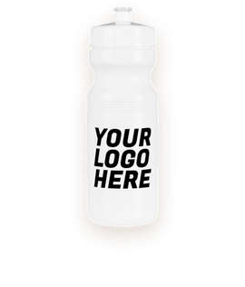 24 oz. Bike Water Bottle - Color: White
