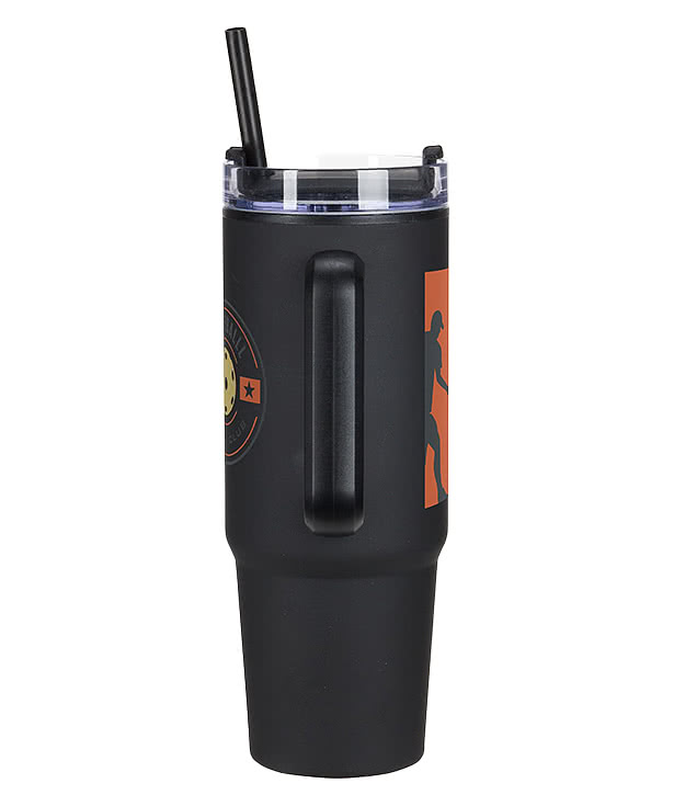 Full Color 30 oz. Octava Stainless Steel Tumbler with Straw