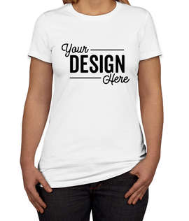 Bella + Canvas Women's Slim Fit Favorite T-shirt - Color: White
