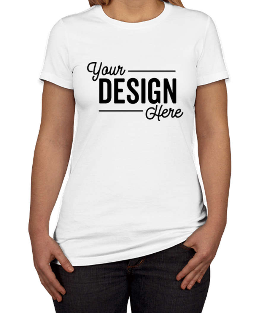 Bella + Canvas Women's Slim Fit Favorite T-shirt in White