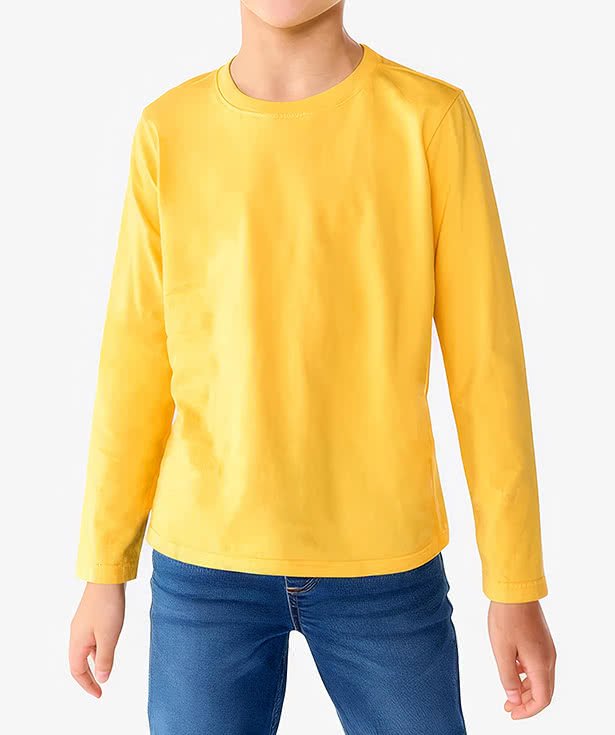 Primary Youth Classic Cotton Jersey Long Sleeve T-shirt