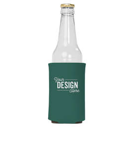 Foldable Bottle Cooler - Color: Forest Green