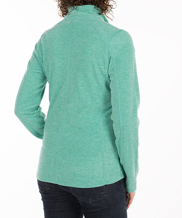 Port Authority Women's Heather Microfleece Full Zip Jacket