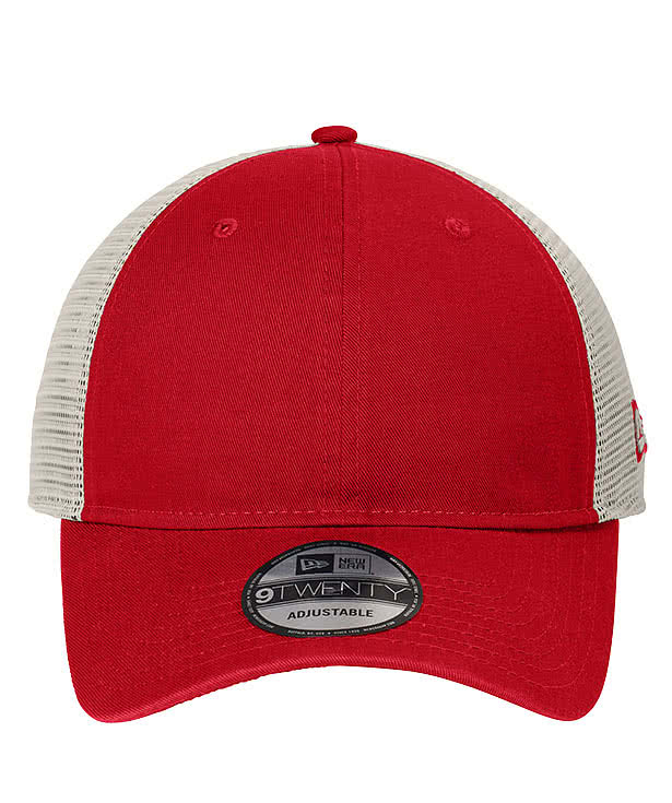 New Era Unstructured Mesh Snapback Trucker Hat